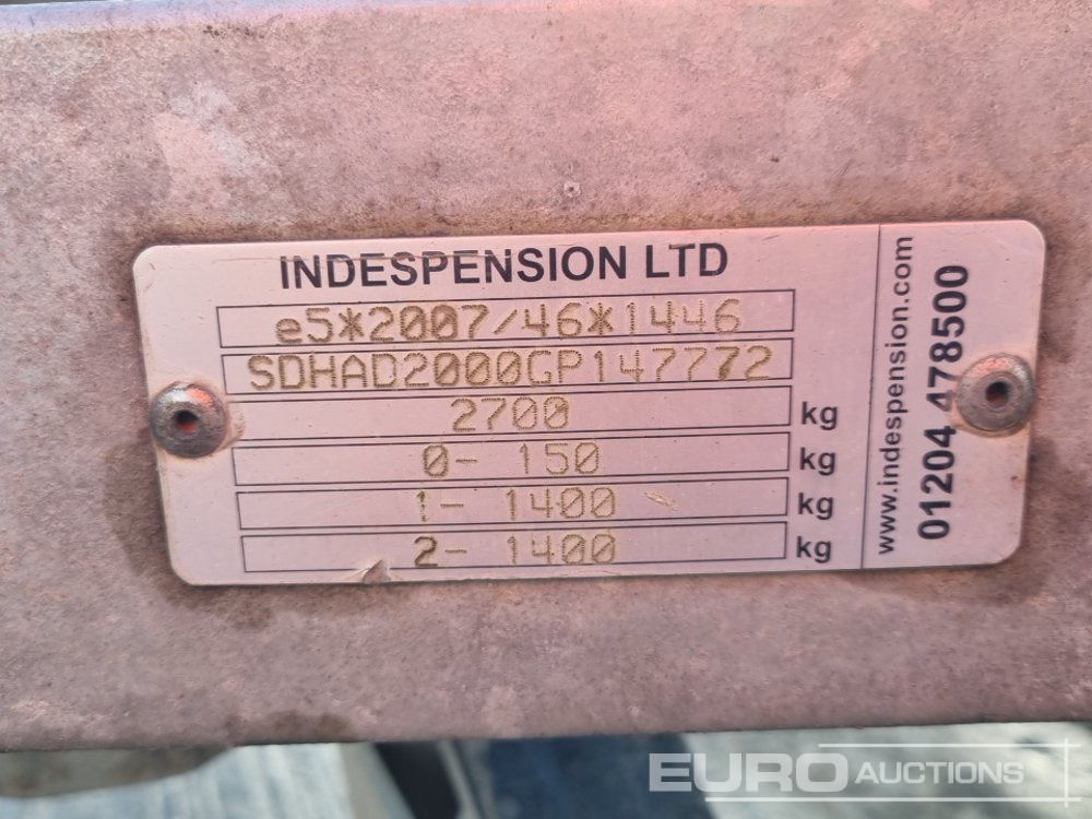 Plant trailer Indespension V20: picture 25