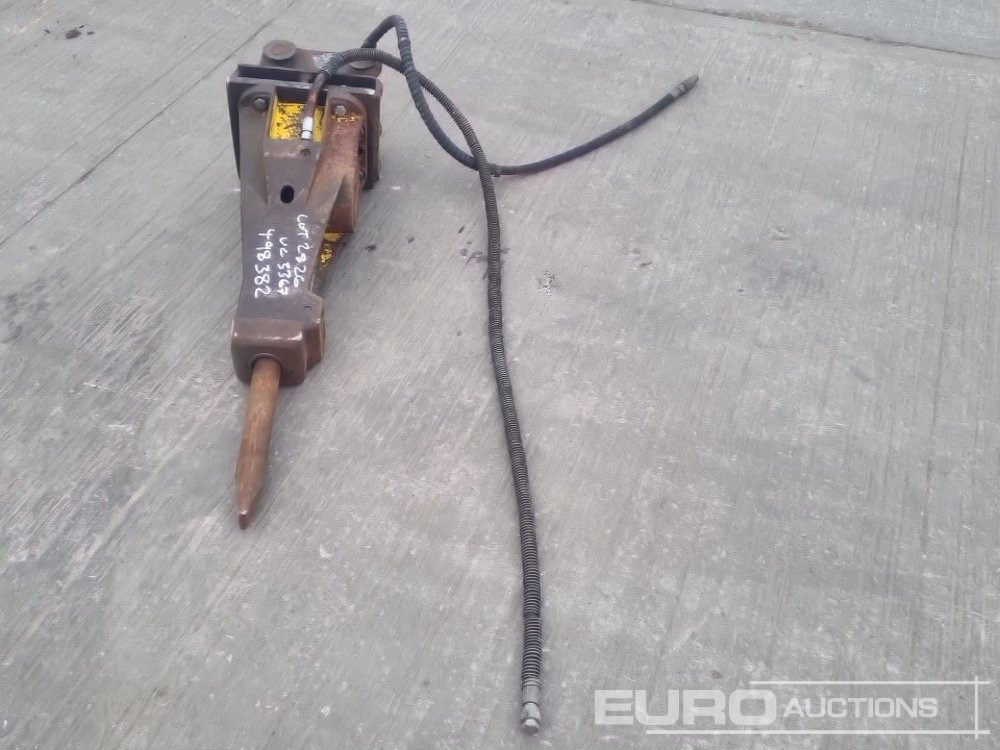JCB Hydraulic Breaker 40mm Pin to suit Mini Excavator - Hydraulic hammer: picture 2 JCB Hydraulic Breaker 40mm Pin to suit Mini Excavator - Hydraulic hammer: picture 2