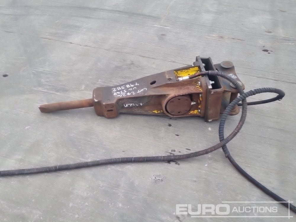 JCB Hydraulic Breaker 40mm Pin to suit Mini Excavator - Hydraulic hammer: picture 4 JCB Hydraulic Breaker 40mm Pin to suit Mini Excavator - Hydraulic hammer: picture 4