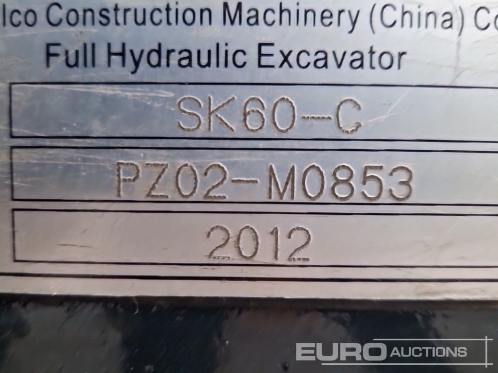 Mini excavator Kobelco SK60-C: picture 42