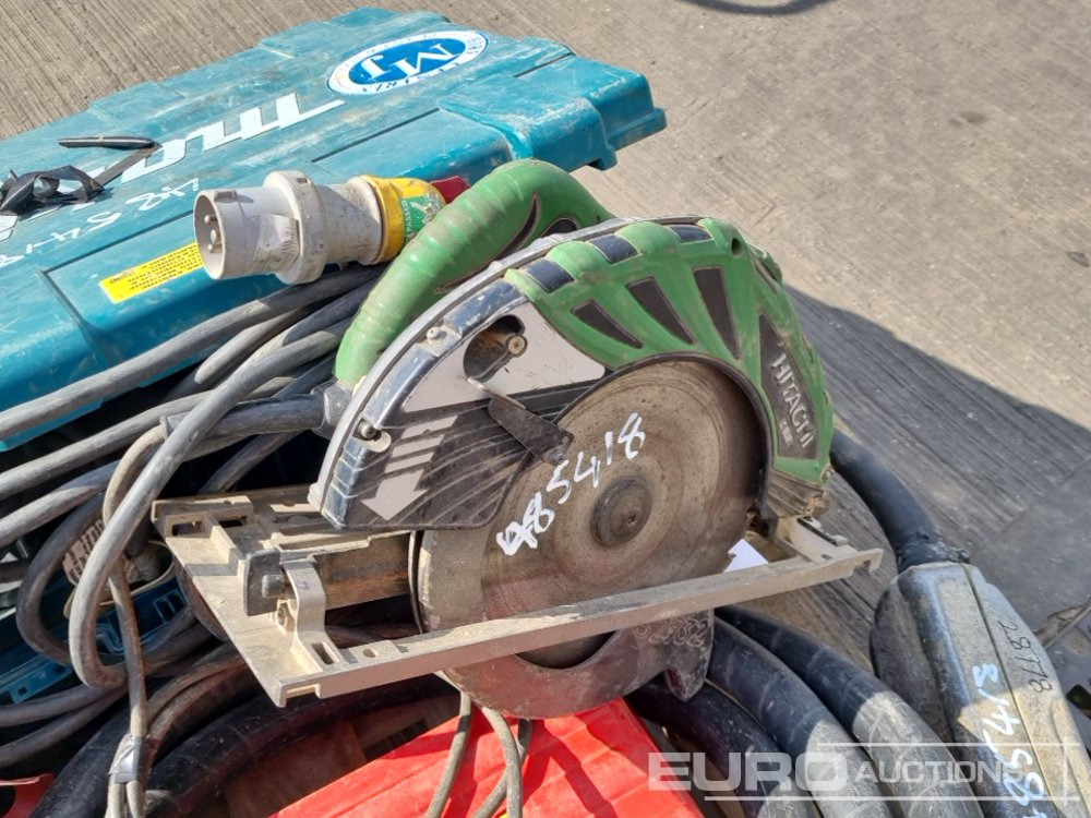 Construction equipment Makita 110 Volt Hammer Drill (2 of)Hitachi 110 Volt Circular Saw, Hilti Nail Gun, 110 Volt Water Pump, 110 Volt Transformer, 110 Volt Poker Unit: picture 11