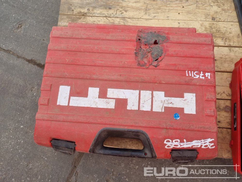 Construction equipment Makita 110Volt Drill, 110Volt Die Grinder, 110Volt 9" Grinder, 110Volt Rip Saw, 110Volt Jig Saw, Petrol Chainsaw Body, Hilti Battery Metal Construction Driver, Hilti 110 Volt Hammer Drill, Hilti Batte: picture 33