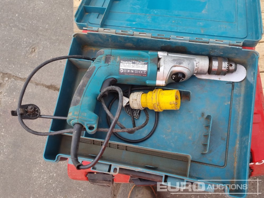 Construction equipment Makita 110Volt Drill, 110Volt Die Grinder, 110Volt 9" Grinder, 110Volt Rip Saw, 110Volt Jig Saw, Petrol Chainsaw Body, Hilti Battery Metal Construction Driver, Hilti 110 Volt Hammer Drill, Hilti Batte: picture 27