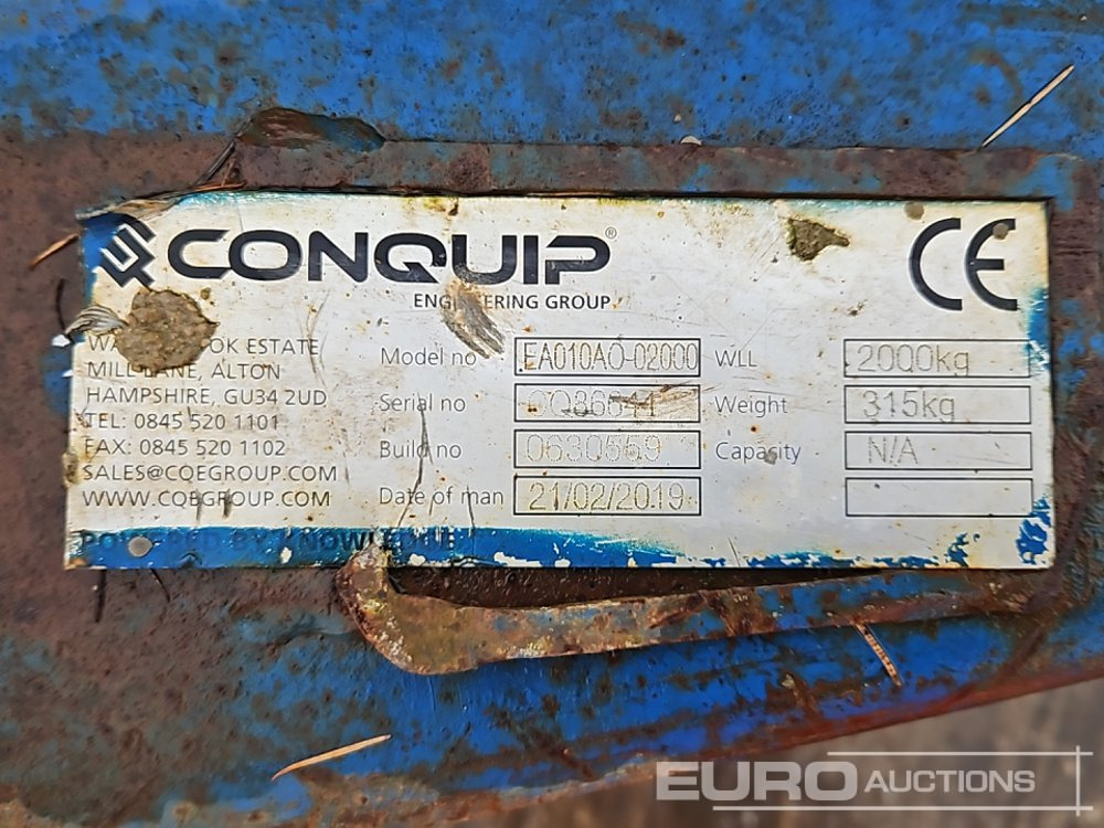 Material handling equipment 2019 Conquip EA010AO-02000: picture 18 Material handling equipment 2019 Conquip EA010AO-02000: picture 18