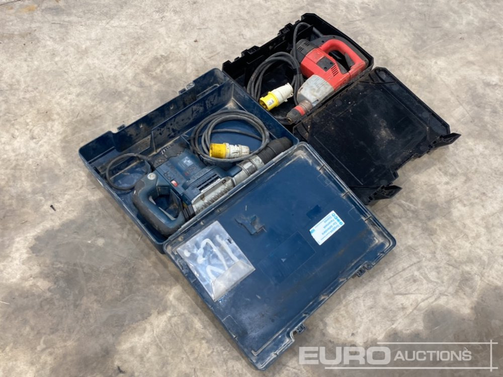 Milwaukee PLH32XE & Bosch 110 Volt Hammer Drill/Breaker (2 of) - Construction equipment: picture 3 Milwaukee PLH32XE & Bosch 110 Volt Hammer Drill/Breaker (2 of) - Construction equipment: picture 3