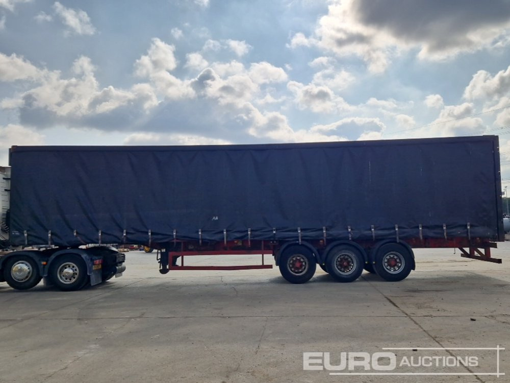 Montracon Tri Axle Curtainsider Trailer - Curtainsider semi-trailer: picture 2 Montracon Tri Axle Curtainsider Trailer - Curtainsider semi-trailer: picture 2