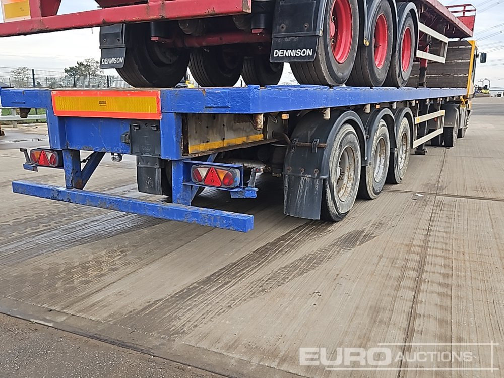 Montracon Tri Axle Flat Bed Trailer - Dropside/ Flatbed semi-trailer: picture 5 Montracon Tri Axle Flat Bed Trailer - Dropside/ Flatbed semi-trailer: picture 5