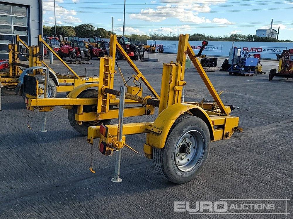 Single Axle Cable Reel Trailer - Plant trailer: picture 5 Single Axle Cable Reel Trailer - Plant trailer: picture 5