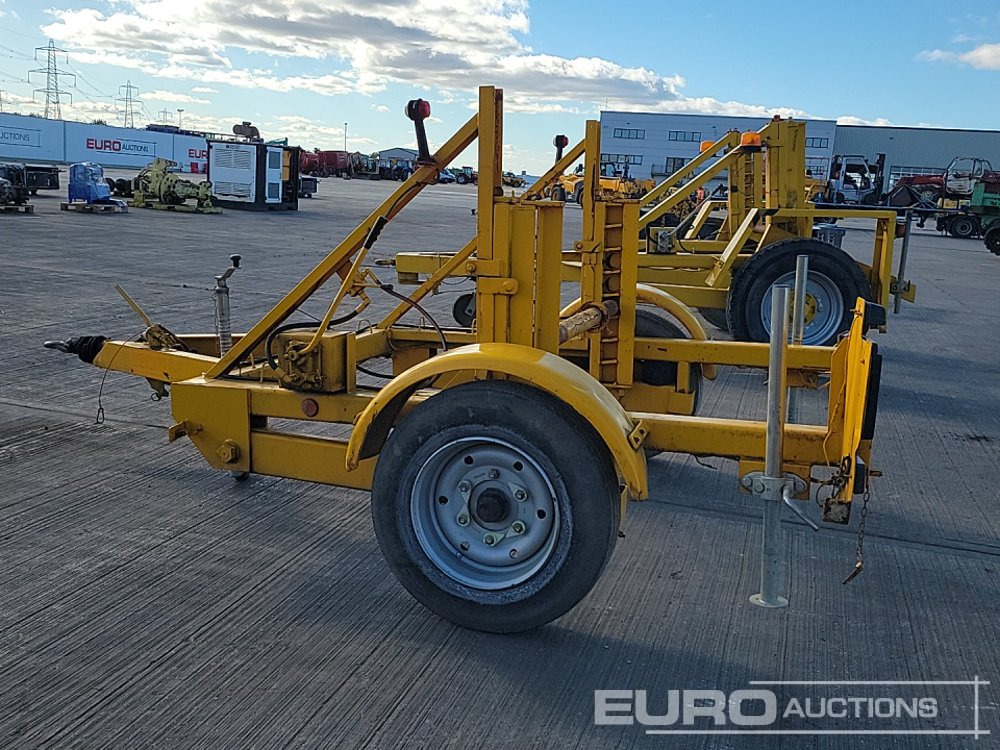 Single Axle Cable Reel Trailer - Plant trailer: picture 2 Single Axle Cable Reel Trailer - Plant trailer: picture 2