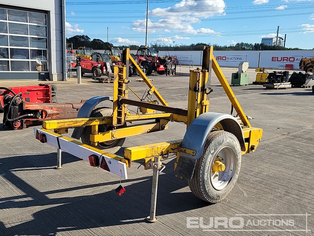 Single Axle Cable Reel Trailer - Plant trailer: picture 5 Single Axle Cable Reel Trailer - Plant trailer: picture 5