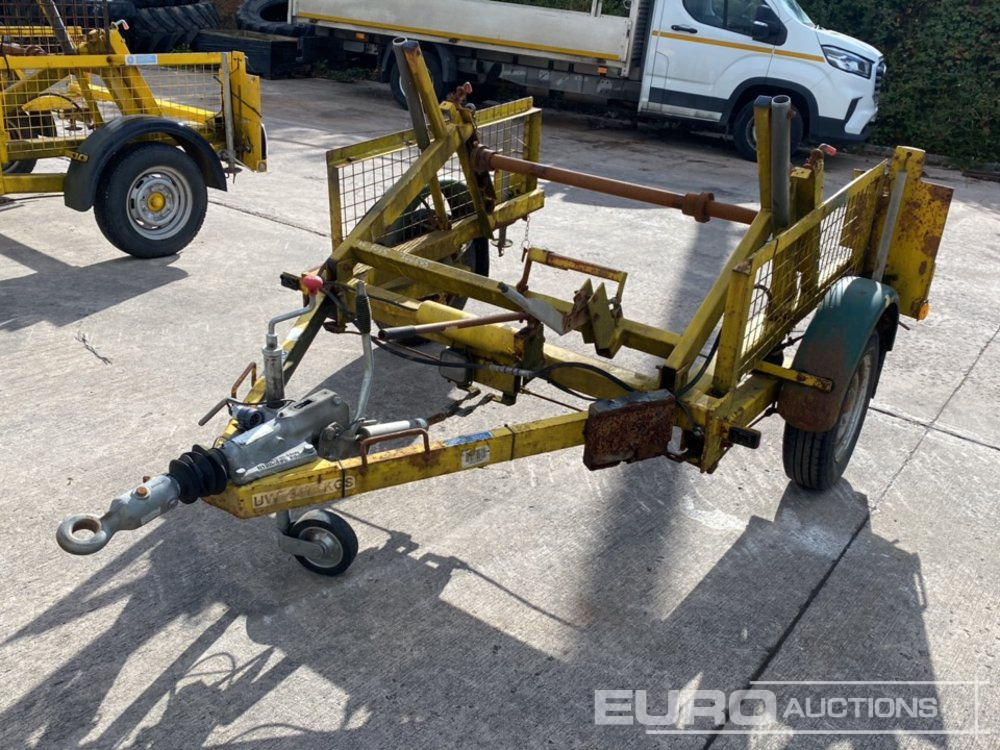 Single Axle Cable Reel Trailer - Plant trailer: picture 1 Single Axle Cable Reel Trailer - Plant trailer: picture 1