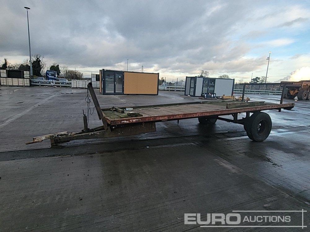 Single Axle Draw Bar Flatbed Trailer - Farm trailer: picture 2 Single Axle Draw Bar Flatbed Trailer - Farm trailer: picture 2