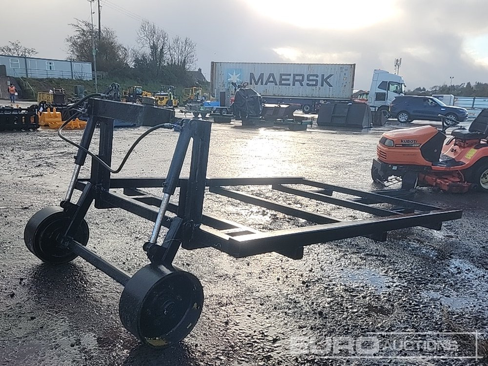 Single Axle Hydraulic Lift Material Trailer - Farm trailer: picture 3 Single Axle Hydraulic Lift Material Trailer - Farm trailer: picture 3