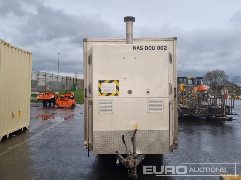 Plant trailer Thermac Single Axle Decontamination Unit, Self Contained, Gas Honda Generator Working Boiler: picture 8