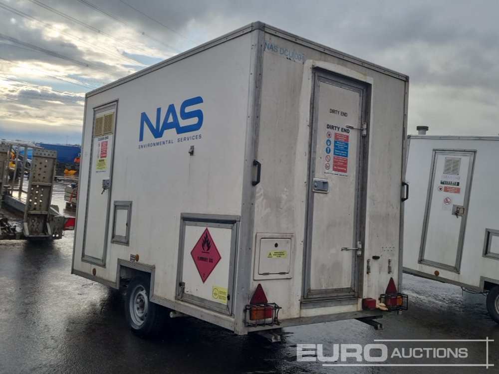 Thermac Single Axle Decontamination Unit, Self Contained, Gas Honda Generator Working Boiler - Plant trailer: picture 3 Thermac Single Axle Decontamination Unit, Self Contained, Gas Honda Generator Working Boiler - Plant trailer: picture 3