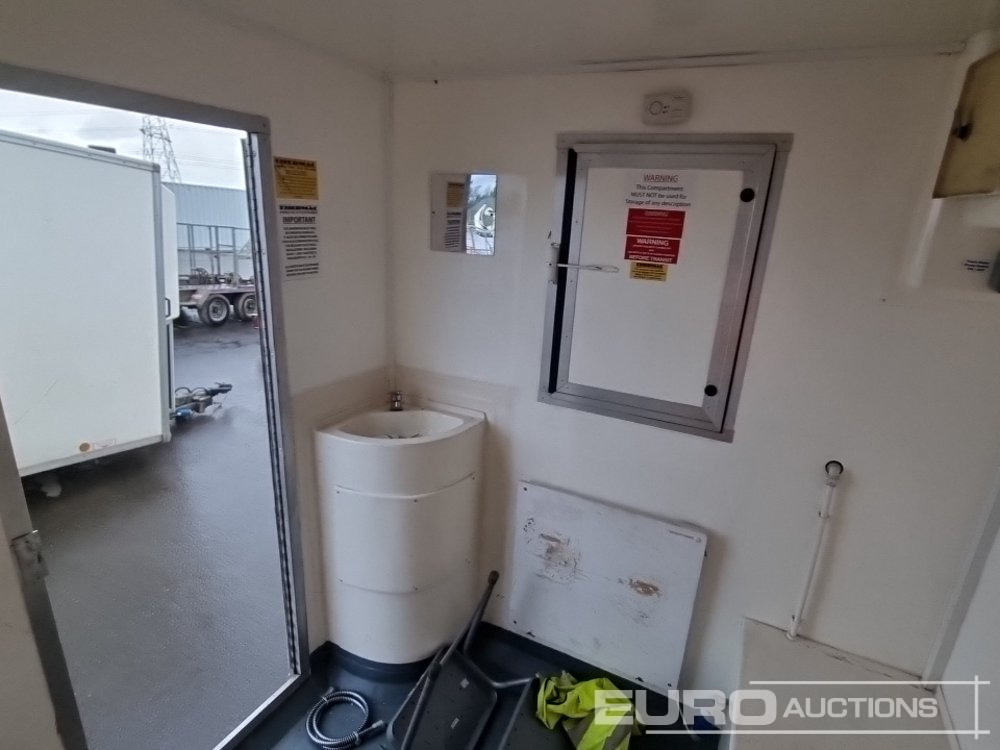 Plant trailer Thermac Single Axle Decontamination Unit, Self Contained, Gas Honda Generator Working Boiler: picture 24