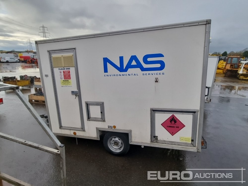 Thermac Single Axle Decontamination Unit, Self Contained, Gas Honda Generator Working Boiler - Plant trailer: picture 2 Thermac Single Axle Decontamination Unit, Self Contained, Gas Honda Generator Working Boiler - Plant trailer: picture 2