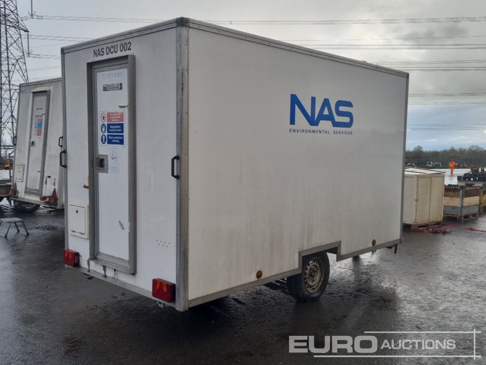 Thermac Single Axle Decontamination Unit, Self Contained, Gas Honda Generator Working Boiler - Plant trailer: picture 5 Thermac Single Axle Decontamination Unit, Self Contained, Gas Honda Generator Working Boiler - Plant trailer: picture 5