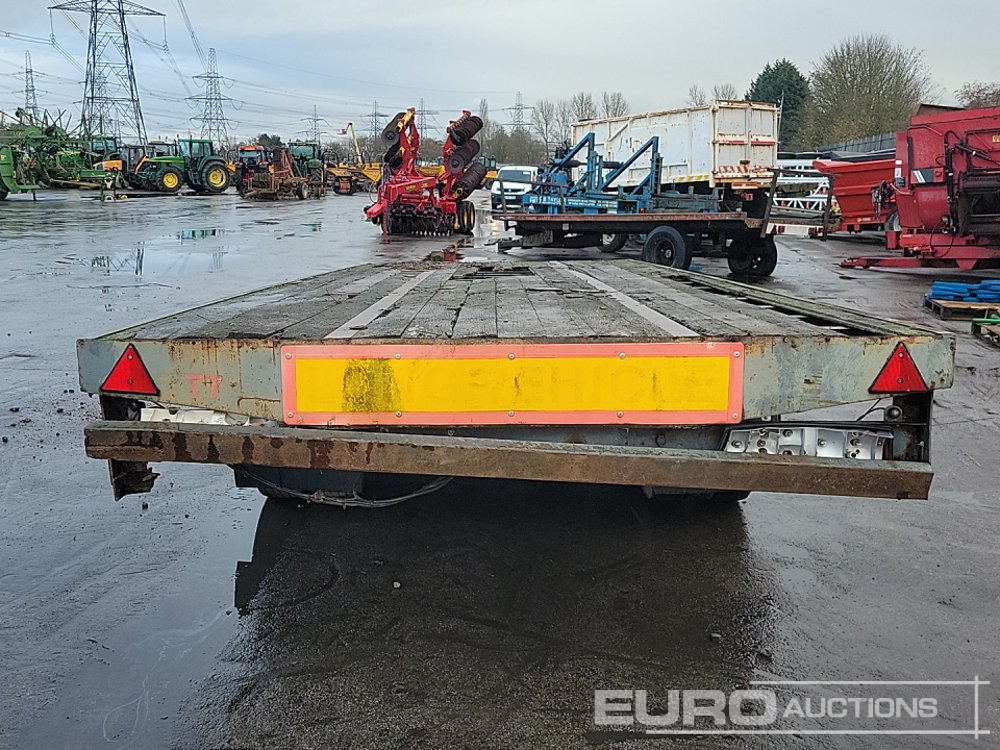 Twin Axle Draw Bar Flatbed Trailer - Farm trailer: picture 4 Twin Axle Draw Bar Flatbed Trailer - Farm trailer: picture 4