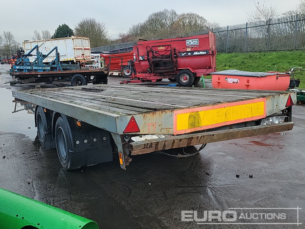 Twin Axle Draw Bar Flatbed Trailer - Farm trailer: picture 3 Twin Axle Draw Bar Flatbed Trailer - Farm trailer: picture 3
