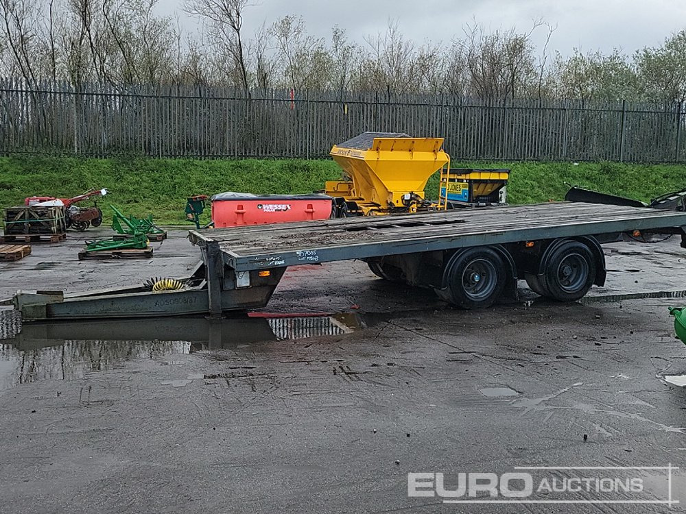 Twin Axle Draw Bar Flatbed Trailer - Farm trailer: picture 2 Twin Axle Draw Bar Flatbed Trailer - Farm trailer: picture 2