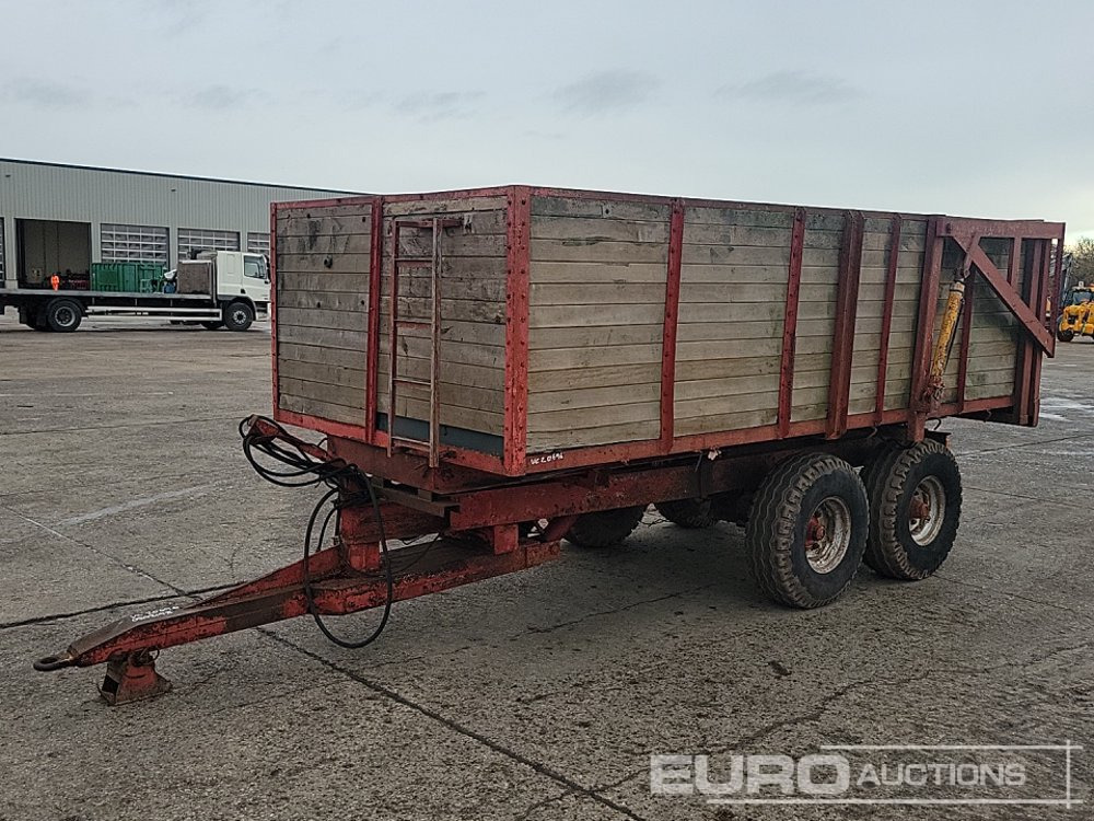 Twin Axle Tipping Trailer, Hydraulic Tailgate - Farm trailer: picture 1 Twin Axle Tipping Trailer, Hydraulic Tailgate - Farm trailer: picture 1