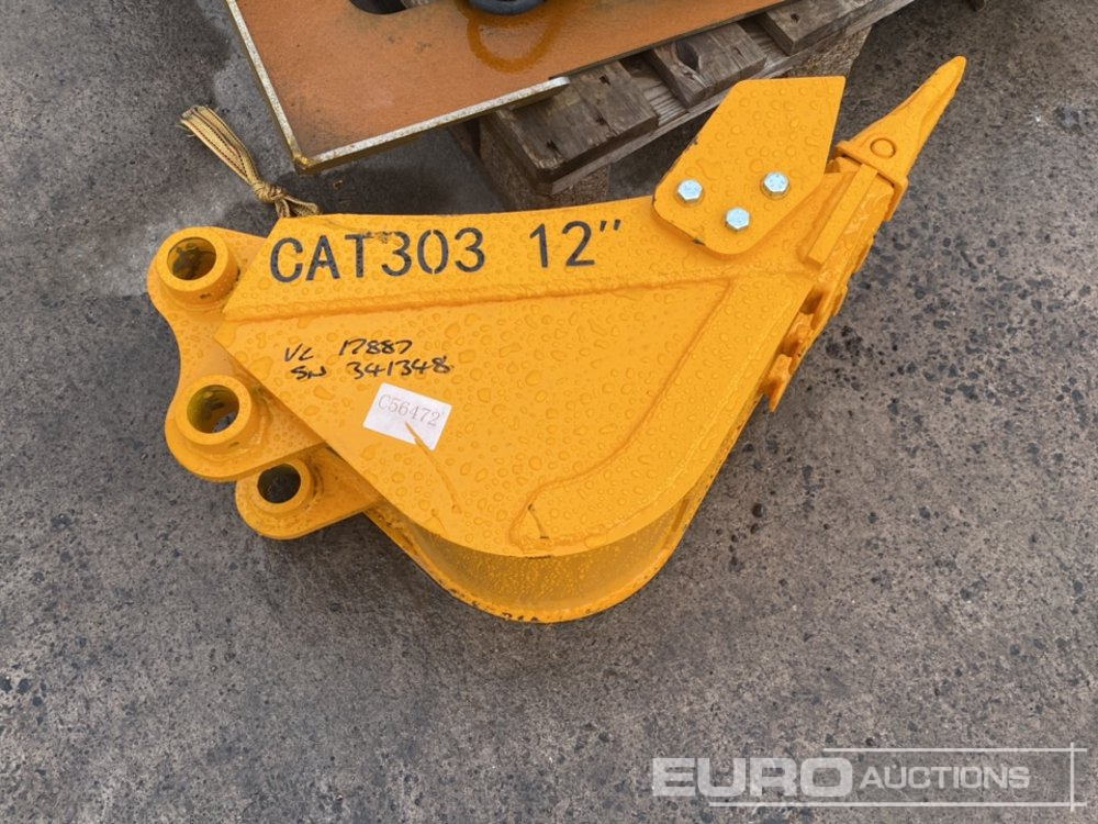 Unused 2025 12" Digging Bucket to suit Mini Excavator - Bucket: picture 2 Unused 2025 12" Digging Bucket to suit Mini Excavator - Bucket: picture 2