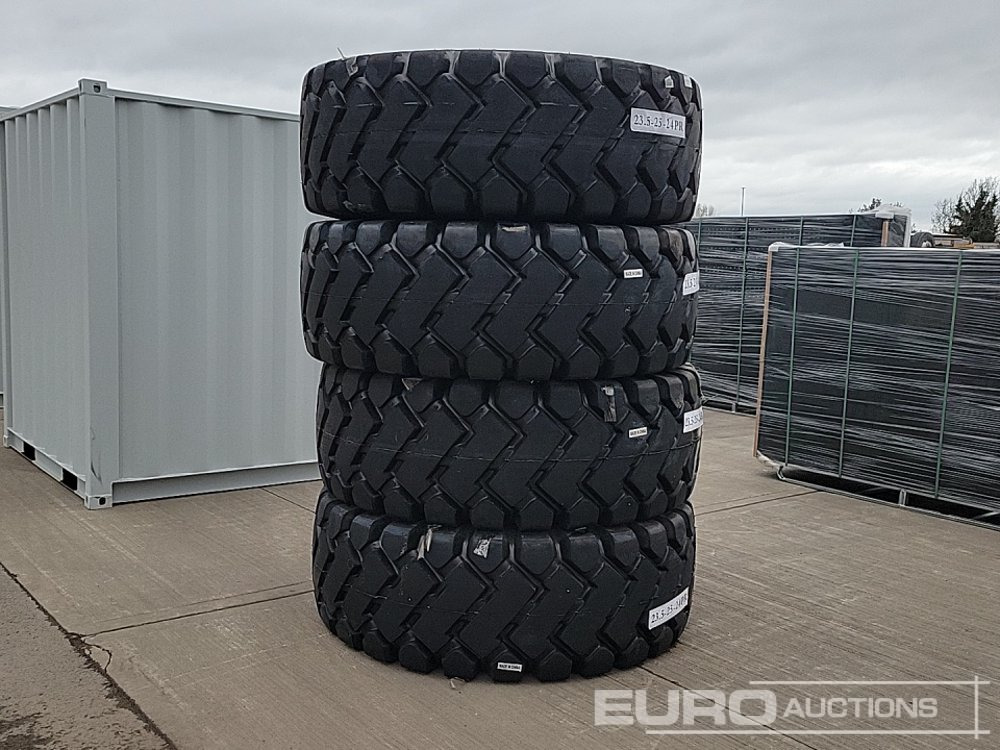 Unused 2025 23.5-25 24PR Tyres (4 of) - Tire: picture 4 Unused 2025 23.5-25 24PR Tyres (4 of) - Tire: picture 4