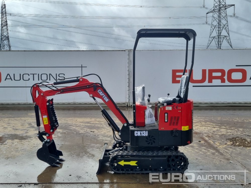 Unused 2025 Captok CK13 - Mini excavator: picture 2 Unused 2025 Captok CK13 - Mini excavator: picture 2