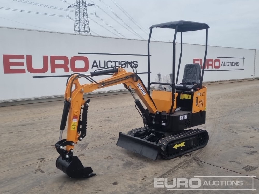 Unused 2025 Captok CK13 - Mini excavator: picture 1 Unused 2025 Captok CK13 - Mini excavator: picture 1