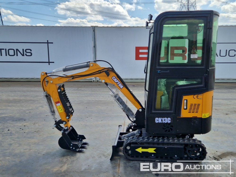 Unused 2025 Captok CK13C - Mini excavator: picture 2 Unused 2025 Captok CK13C - Mini excavator: picture 2