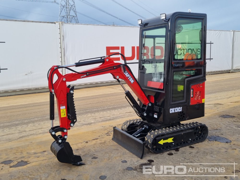Unused 2025 Captok CK13C - Mini excavator: picture 1 Unused 2025 Captok CK13C - Mini excavator: picture 1