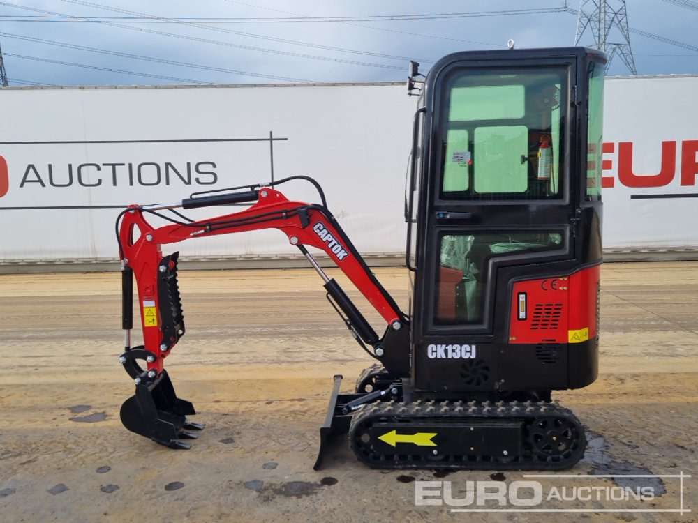 Unused 2025 Captok CK13C - Mini excavator: picture 2 Unused 2025 Captok CK13C - Mini excavator: picture 2