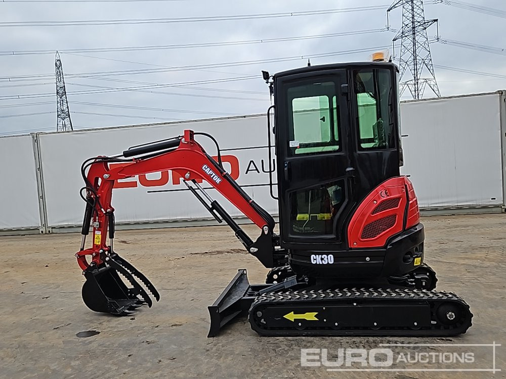 Unused 2025 Captok CK30C - Mini excavator: picture 2 Unused 2025 Captok CK30C - Mini excavator: picture 2