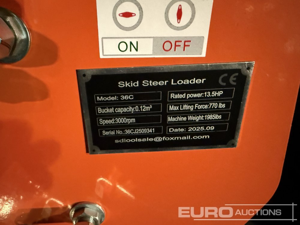 Skid steer loader Unused 2025 Captok CK36C: picture 35