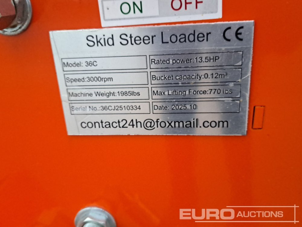 Skid steer loader Unused 2025 MMS MS36C: picture 30 Skid steer loader Unused 2025 MMS MS36C: picture 30