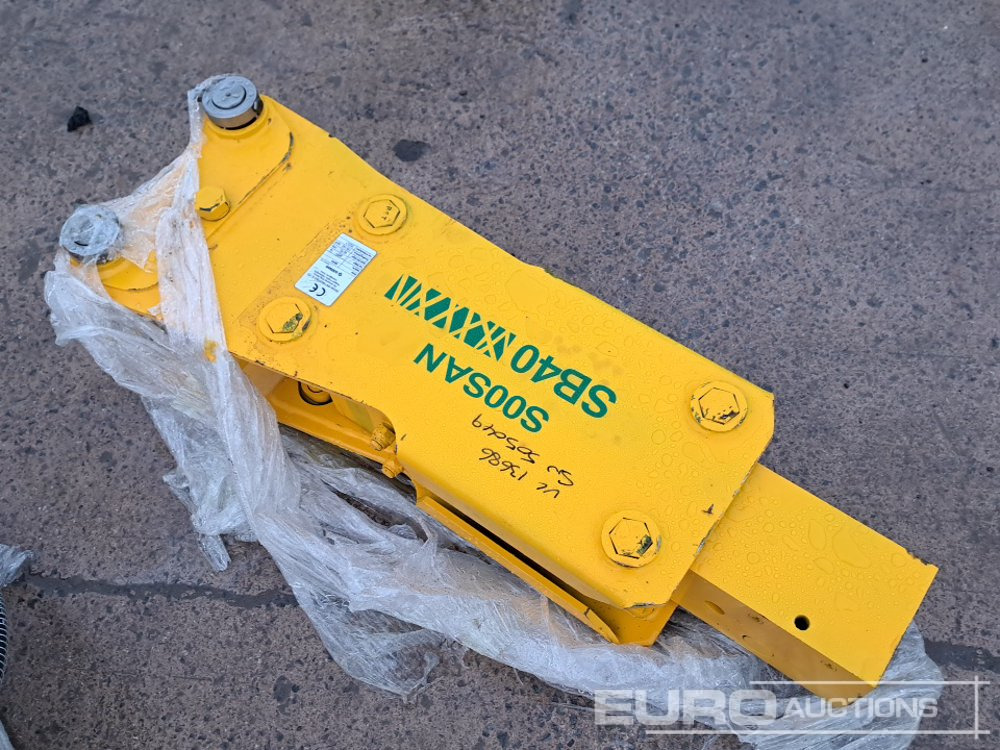 Unused 2025 Soosan SB40 - Hydraulic hammer: picture 4 Unused 2025 Soosan SB40 - Hydraulic hammer: picture 4