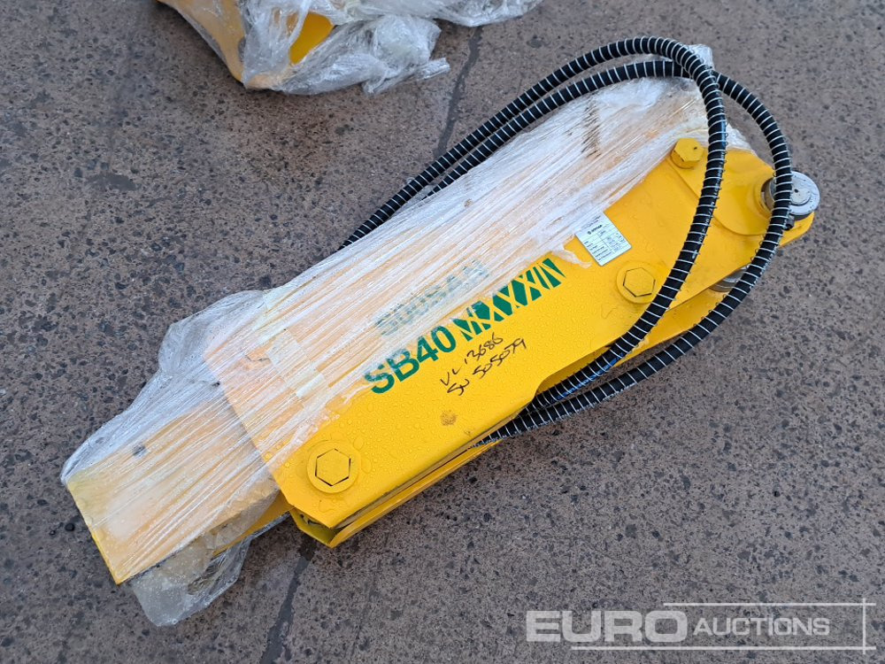 Unused 2025 Soosan SB40 - Hydraulic hammer: picture 1 Unused 2025 Soosan SB40 - Hydraulic hammer: picture 1