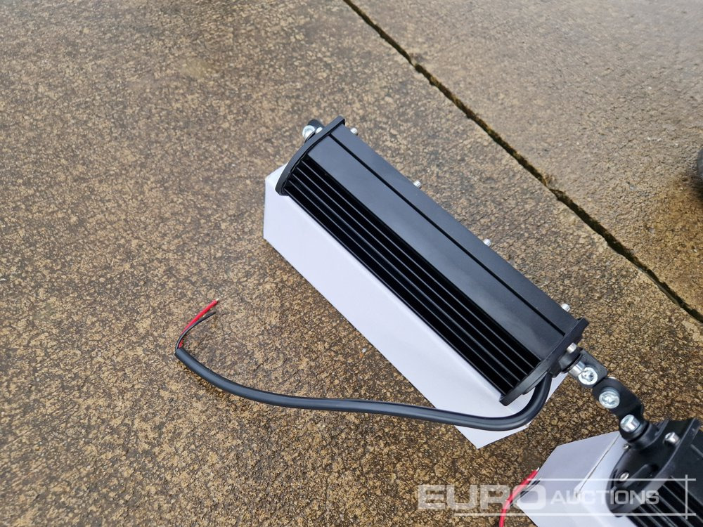 Workshop equipment Unused 7" 60W LED Light Bar, Mounting Brackets, IP68 Waterproof (2 of): picture 7