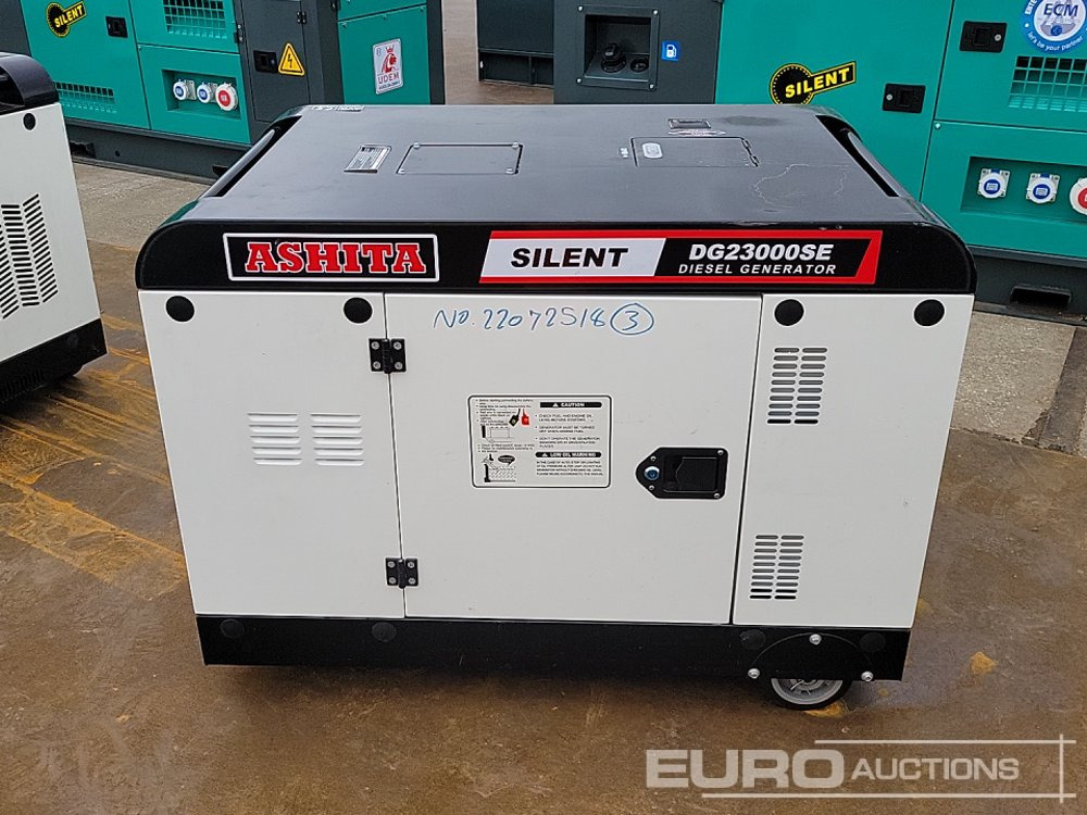 Unused Ashita DG23000SE - Generator set: picture 4 Unused Ashita DG23000SE - Generator set: picture 4