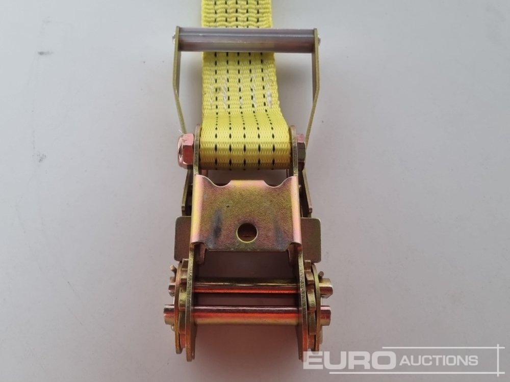 Construction equipment Unused Boss 4M x 50mm 5 Ton Ratchet Straps with Sling (4 of): picture 14