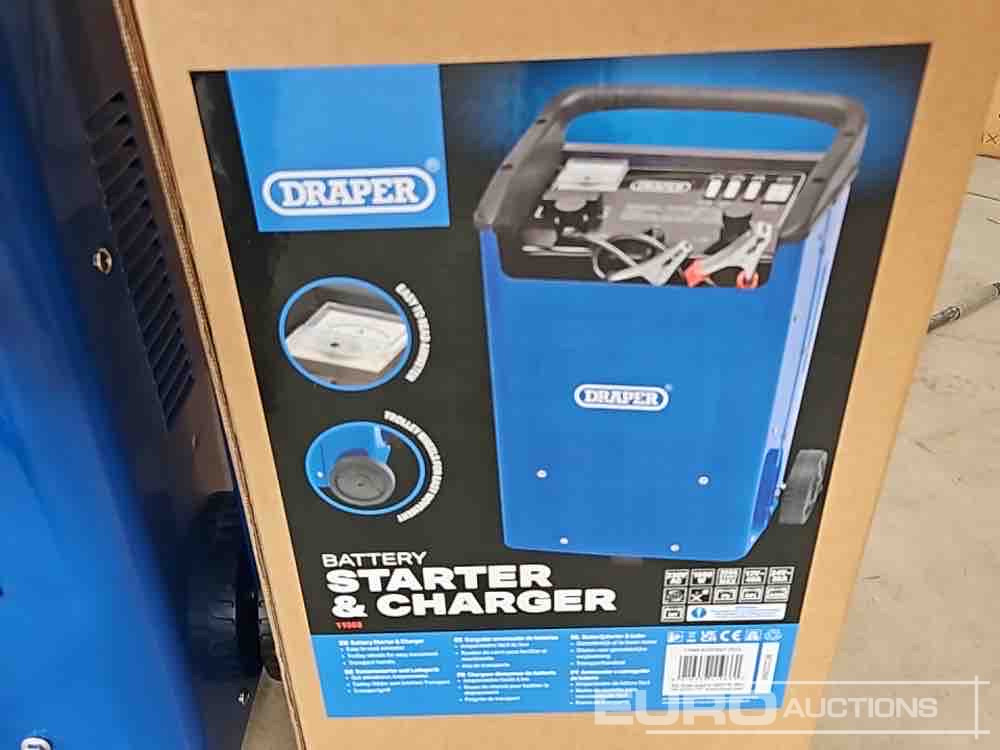 Unused Draper 12/24v Battery Charger/Starter - Workshop equipment: picture 5 Unused Draper 12/24v Battery Charger/Starter - Workshop equipment: picture 5