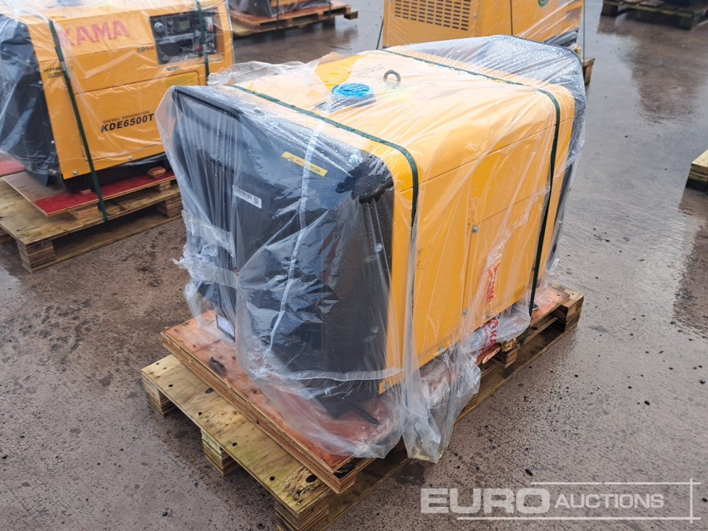 Unused Kama KDE6800GTN Diesel Super Silent Generator - Generator set: picture 3 Unused Kama KDE6800GTN Diesel Super Silent Generator - Generator set: picture 3