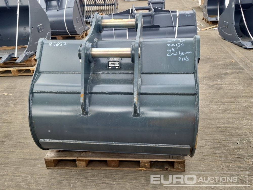 Unused Strickland 48" Digging Bucket 65mm Pin to suit 13 Ton Excavator - Bucket: picture 4 Unused Strickland 48" Digging Bucket 65mm Pin to suit 13 Ton Excavator - Bucket: picture 4