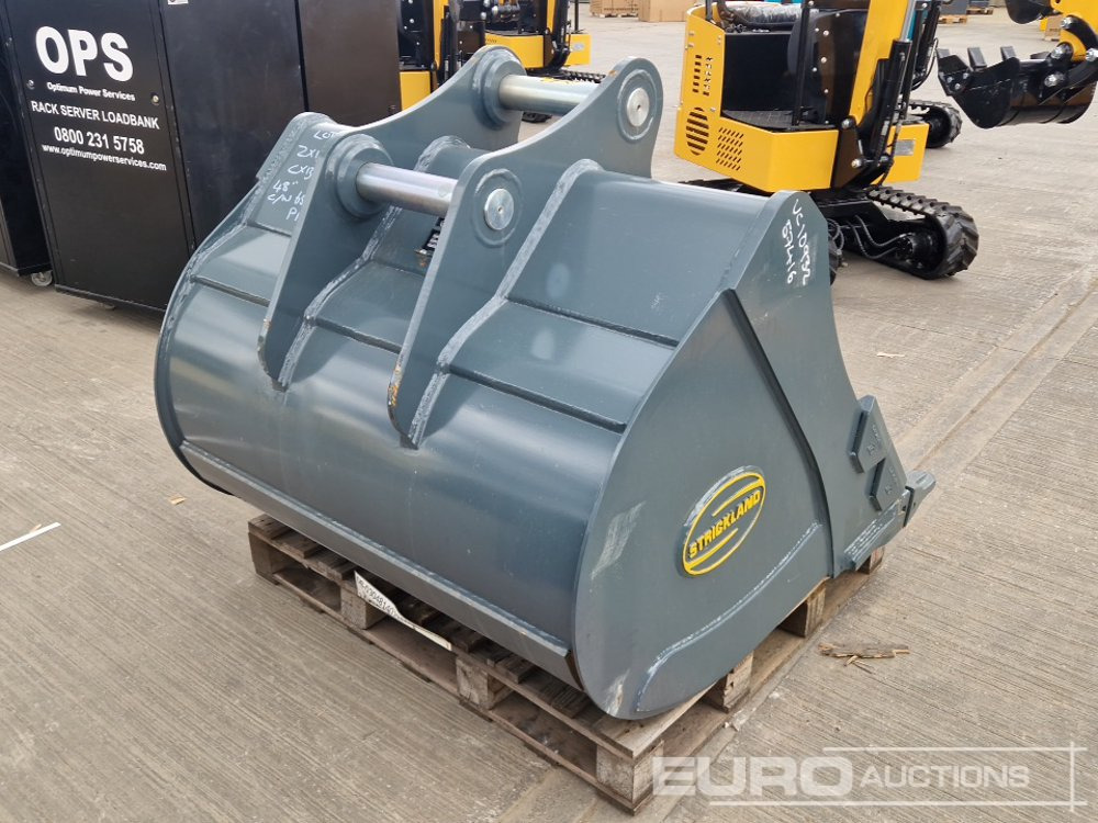 Unused Strickland 48" Digging Bucket 65mm Pin to suit 13 Ton Excavator - Bucket: picture 5 Unused Strickland 48" Digging Bucket 65mm Pin to suit 13 Ton Excavator - Bucket: picture 5