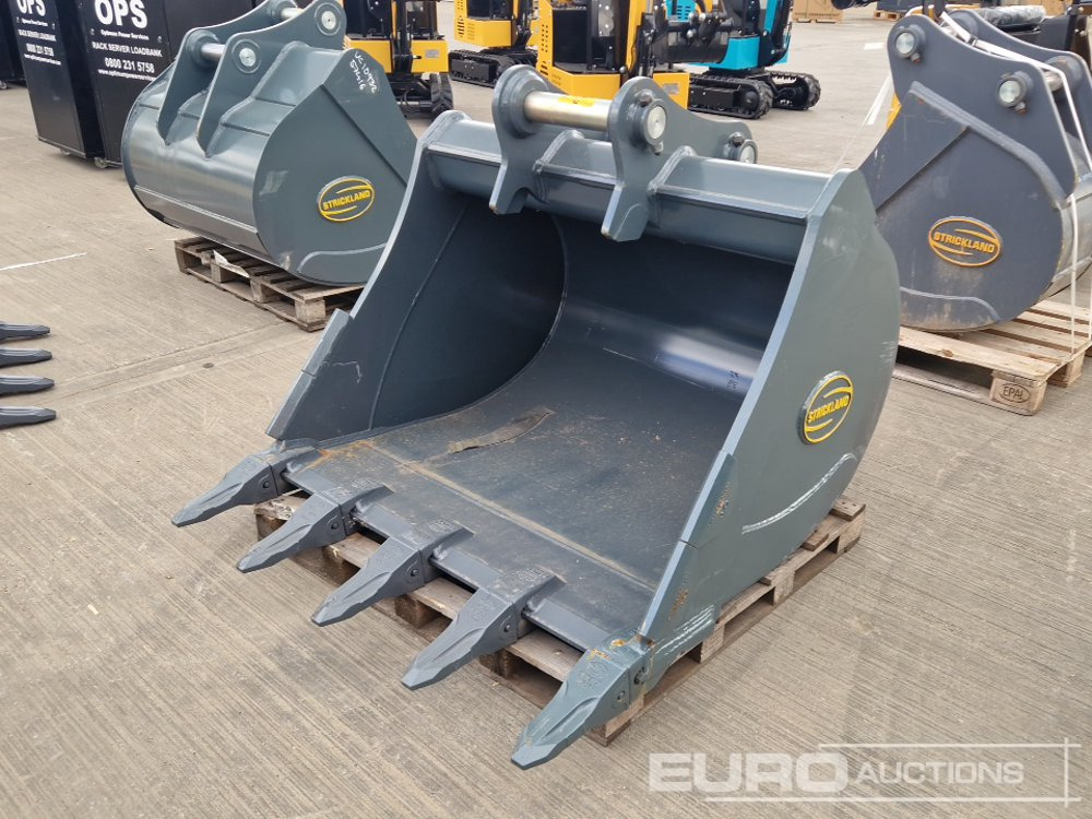 Unused Strickland 48" Digging Bucket 65mm Pin to suit 13 Ton Excavator - Bucket: picture 1 Unused Strickland 48" Digging Bucket 65mm Pin to suit 13 Ton Excavator - Bucket: picture 1