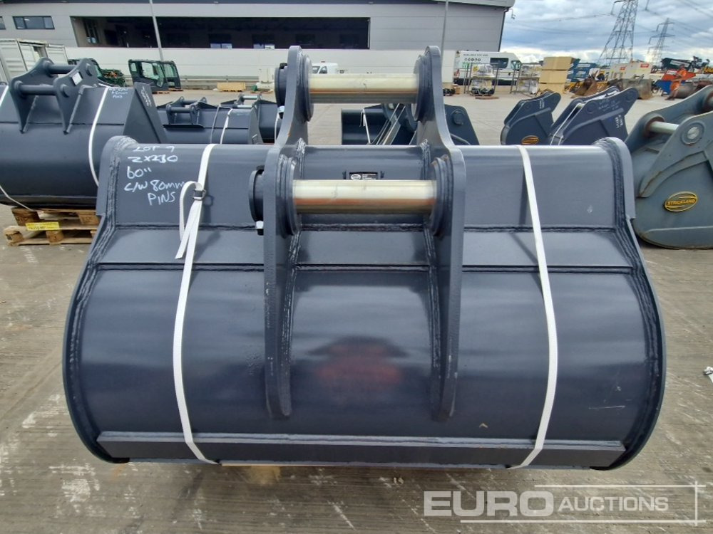 Unused Strickland 60" Digging Bucket 80mm Pin to suit 20 Ton Excavator - Bucket: picture 4 Unused Strickland 60" Digging Bucket 80mm Pin to suit 20 Ton Excavator - Bucket: picture 4