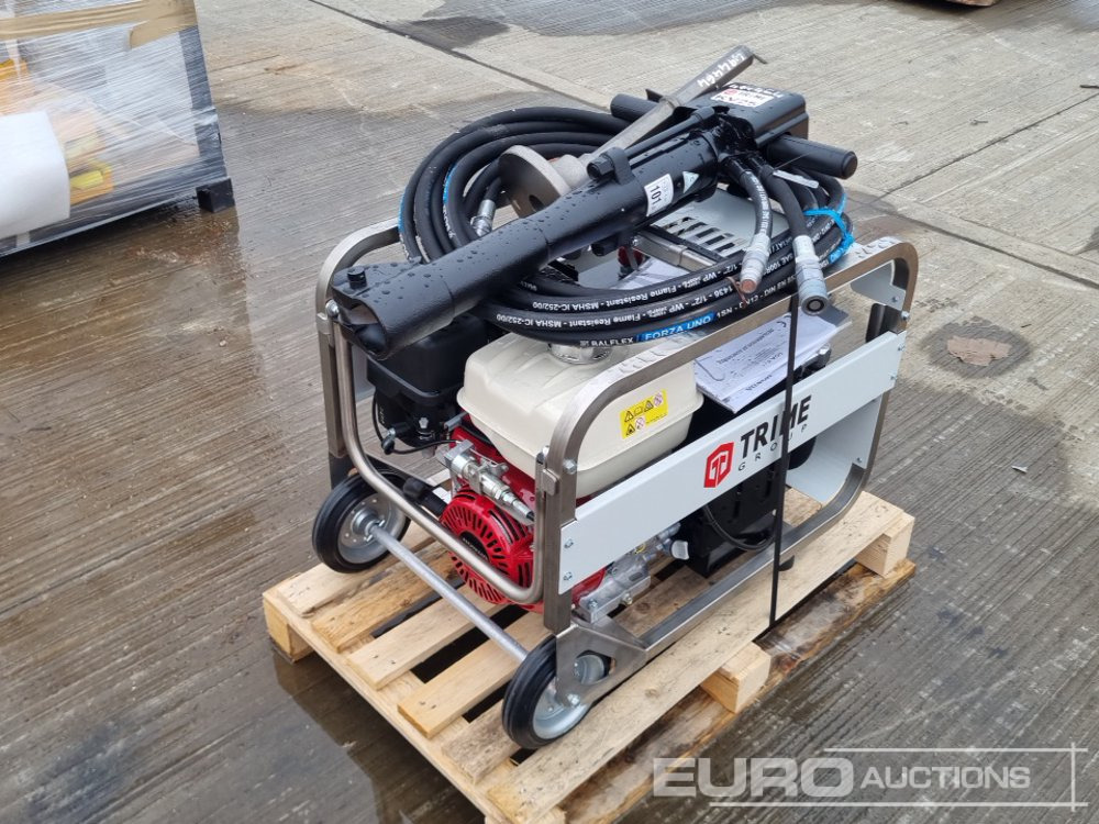 Unused Trime Hydraulic Power Pack, Honda Engine, Hydraulic Hand Held Breaker, Hydraulic Hose, Chisel - Asphalt machine: picture 5 Unused Trime Hydraulic Power Pack, Honda Engine, Hydraulic Hand Held Breaker, Hydraulic Hose, Chisel - Asphalt machine: picture 5
