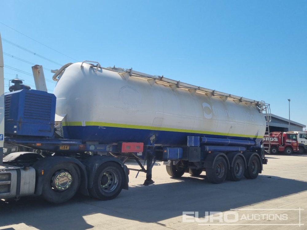 Weightlifter Tipping Bulk Powder Tanker - Tank semi-trailer: picture 1 Weightlifter Tipping Bulk Powder Tanker - Tank semi-trailer: picture 1