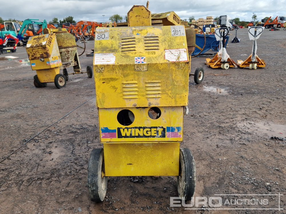 Concrete mixer Winget 100T Diesel Cement Mixer, Yanmar Engine: picture 8